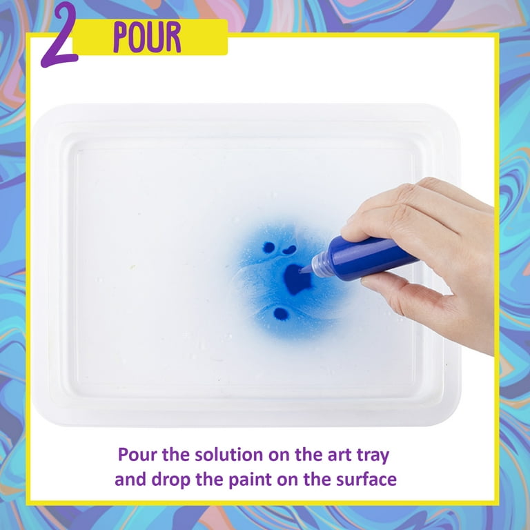 Water Color Paint Set Marble Painting Kit Christmas Thanksgiving Easter  Holiday Gifts For Boys And