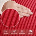 thumbnail image 3 of Deconovo Corduroy Fundas de cojines Juego de 4 – Machine Washable Home Decor for Sofa, Dormitorio | Red, 24x24 Inch, 3 of 7