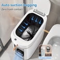 thumbnail image 2 of 1pc/2pcs/3pcs Self-Emptying Trash Can with Drawstring Bags, Hands-Free Pull-Out Design, 3.8-Gallon Capacity – Ideal for Home, Bathroom, Kitchen, Bedroom & Dorm Room Decor and Accessories, 2 of 15