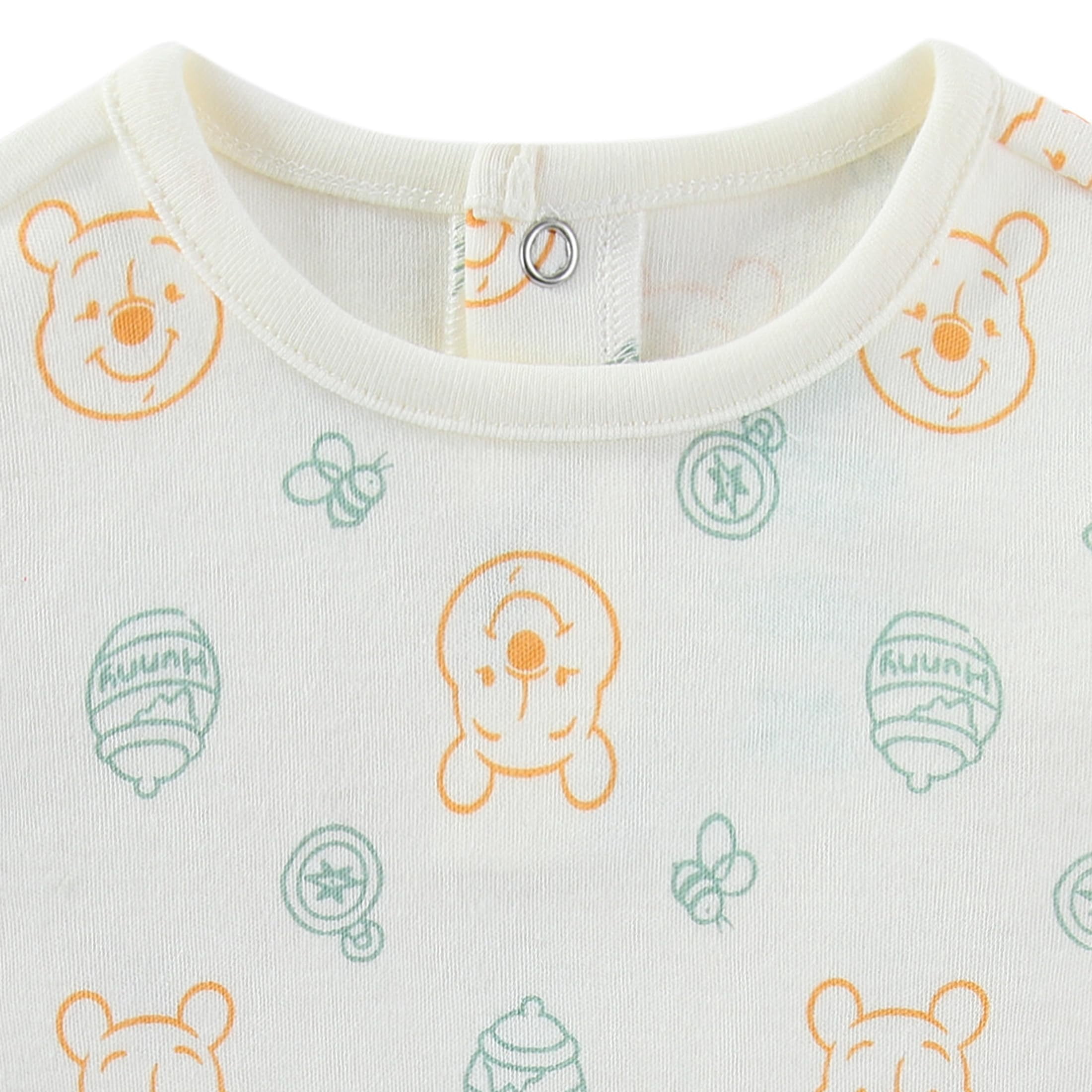Disney Winnie the Pooh Long Sleeve Shirt and Overalls (Baby Boys), 2 Piece Set, Sizes 12M-24M