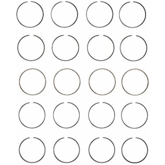 Piston Rings Set | Compatible with Honda 1.7L 1668 SOHC 16V D17A1/D17A2/D17A6 | Standard Size