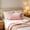 Pink #A, variant on Tweed Textured Throw Pillow with Plaid Woven Pattern and Piped Edges for Sofa Bedroom and Home Decor Accent