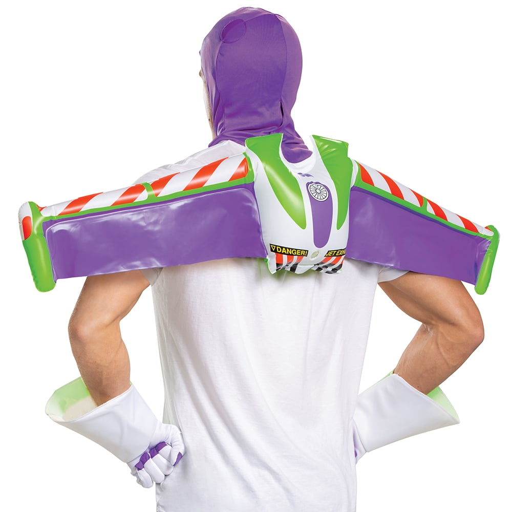 Disney Toy Story Buzz Lightyear Halloween Accessory Kit for Adults, Adult One Size, by Disguise