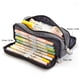 thumbnail image 3 of Útiles escolares, estuche para lápices de gran capacidad, estuche para lápices de gran capacidad, bolso para bolígrafos de lona, estética elegante, 3 of 7
