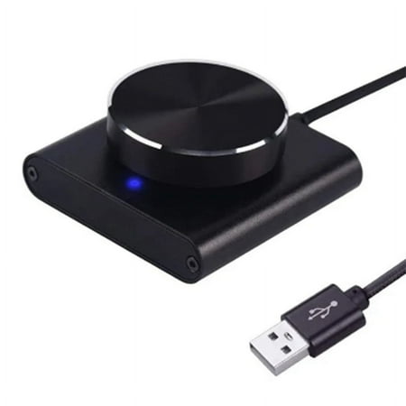 USB Volume Control Lossless PC Computer Speaker Controller Knob Adjuster Digital with One Key Mute