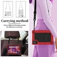 thumbnail image 6 of Fancing for MEIZE D115 10.1 inch Case,for KADYBE D115 Tablet Case,Shockproof Kids Case with Shoulder Strap for kimlok Android 13 14/DOMATON D105/MEIZE D115/KADYBE D115/Qukenk 10.1inch(2XRed), 6 of 6