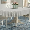 thumbnail image 2 of Geometrical Oval Tablecloth Farmhouse 60"x120" Waterproof Table Cloth Washable Fabric Table Cover for Indoor/Outdoor Home Kitchen Dinner Decor, 2 of 6