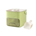 thumbnail image 2 of 48 Cube Ice Maker with Easy Press Lid, Double-Layer Storage Box , Double-Layer Design with Storage Box, Tongs Included for DIY Drinks, 2 of 4