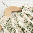 thumbnail image 4 of Rhuody Girl Outfits Summer Round Neck Sleeveless Matching Set Cartoon Prints Tops Pants Trend 5-6 Years Little Girls Clothing Green, 4 of 6