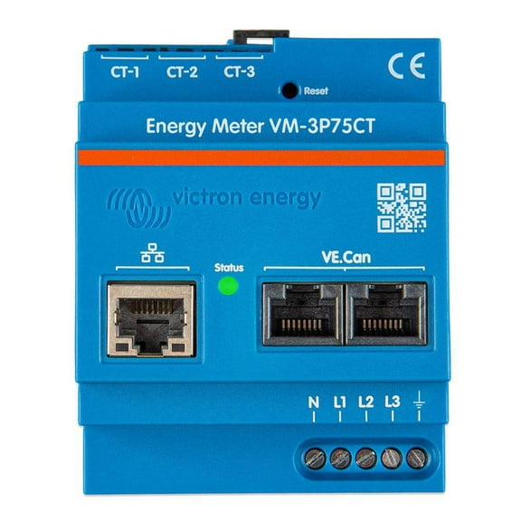 Victron Energy Meter VM-3P75CT Single   3-Phase [REL200300100]
