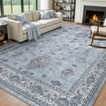 thumbnail image 1 of D Boho Area Rug for Living Room Machine Washable Rug Non Slip Carpet Soft Living Room Rug Room Decor Rugs for Bedroom Kids Playroom, 1 of 6