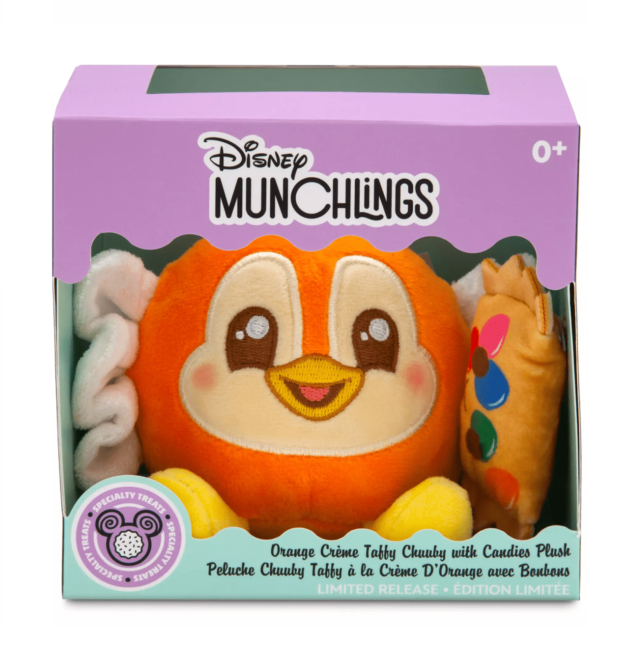 Disney Specialty Treats Chuuby Orange Crème Taffy Candies Munchlings