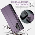 thumbnail image 4 of Funda tipo cartera para Samsung Galaxy A13 4G/5G con bloqueo RFID, tarjetero, soporte magnético, funda protectora de cuero con tapa para Samsung Galaxy A13 4G/5G de 6,5 pulgadas, 4 of 6