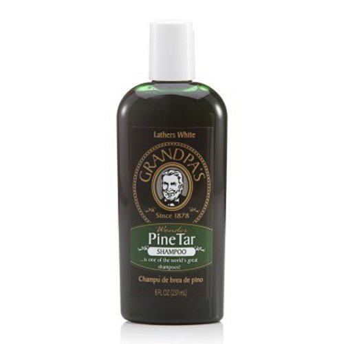 Grandpas Wonder Pine Tar Hair Shampoo For All Hair Types 8 Oz