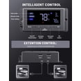 thumbnail image 4 of Ventilador de escape con persiana montado en la pared iLiving 14 1200 CFM, 4 of 7