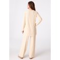 thumbnail image 2 of Roaman's Women's Plus Size Brushed Rib Pant Set, 2 of 2