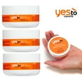 thumbnail image 5 of 3 Jars 1oz Each Yes To Carrots Body Butter Cream Dry Skin Moisture Travel Size, 5 of 5