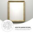 thumbnail image 4 of Hemoton 20pcs Invisible Wall Hooks Non-Trace Picture Hangers for Frames Mirrors, Non-Marking Hooks for Hanging Picture Frames, 4 of 8