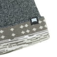 thumbnail image 3 of Beautiful Giant Nordic-Inspired Patterned Cuff Knit Beanie Winter Accessory, 3 of 5