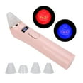 thumbnail image 3 of Limpiador de poros, máquina de eliminación de espinillas, limpiador facial eléctrico portátil, limpiador eléctrico de espinillas, rendimiento potente, 3 of 9