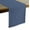 Blue Grey, variant on Calicot Table Runner 100% Cotton Table Runners 36 inches Long Home Kitchen Dining Party Wedding, Spring/Summer & Thanksgiving Christmas Decorations (14" x 36", Burnt Orange)