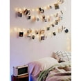 thumbnail image 4 of 10M 100 Guirnaldas de Luces Led con 50 Clips para Fotos, Guirnaldas de Luces USB para Decoración de Habitaciones Pared de Fotos y Fiesta de Cumpleaños, Blanco Cálido, 4 of 8
