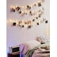 thumbnail image 3 of Cadena de luces LED 10M 100er con clips de 50 piezas para fotos, cadena de luces USB para decoración de habitaciones pared de fotos y fiesta de cumpleaños, blanco cálido Xemadio LN-0879, 3 of 8