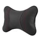 thumbnail image 2 of Almohada Para El Cuello Reposacabezas Del Automóvil, Accesorios Para Automóviles Cojín Para El Descanso Del Automóvil De Cuero Asiento Para La Cabeza Reposacabezas Para El Cuello Almohada(Negro), 2 of 14