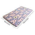 thumbnail image 3 of Reversible Mattress Protector Lightweight Non-Slip Polyester Mattress Cover | Breathable and Washable Bedding Pad | Hexagonal Quilted Fitted Underpad for Home Dorm Bed, 3 of 6