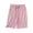 v#8Pink25, variant on Rggeeun Womens Shorts Solid Color Elastic High Waist Soft Lightweight Loose Fit Knit With Pleated & Adjustable Tie For Summer Workout Hot Pants,Black,L