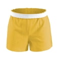 thumbnail image 1 of Soffe Juniors' Authentic Cheer Short, Light Gold, Large (1-Pack), 1 of 1