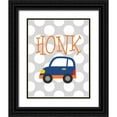 thumbnail image 1 of Robinson, Tamara 12x14 Black Ornate Wood Framed with Double Matting Museum Art Print Titled - Car Honk, 1 of 4