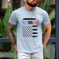 thumbnail image 4 of Best Papa Ever T-Shirt – Distressed American Flag Patriotic Graphic Tee, Father's Day Gift for Grandpa, USA Pride Shirt for Papa, 4 of 7