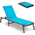 thumbnail image 1 of Ensemble de Chaises Longues d'Extérieur, Capacité de Poids, Chaise Pliable pour Bronzage au Soleil, Positions Ajustables, Assemblage Facile, Fauteuil Inclinable de Piscine en Aluminium, Chaises Longues pour Plage, Cour, Patio, 1 of 4