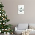 thumbnail image 2 of Wintery Snow Tree Scene Holiday Graphic Art Unframed Art Print Wall Art, 2 of 6