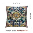 thumbnail image 4 of Cute Tribal Tapestry Hues Hidden Zipper Home Sofa Decorative Boho Throw Pillow Cover Cushion Case Square  Design Printed Pillowcase, 4 of 7