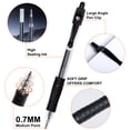 thumbnail image 3 of Rongyman Gel Pens,30 Retractable Black gel pens,smooth writing(0.7mm) gel ink pens for office & students, 3 of 6