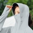 thumbnail image 5 of Drovellove Women's UPF 50+ Sun Protection Jacket – Lightweight Hooded Shirt with Thumb Holes, Breathable Quick-Dry Outdoor Cover Up for Hiking, Beach Vacation, Kayaking, Cycling, and Travel, 5 of 6