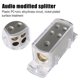 thumbnail image 2 of Divisor De Cable De Tierra/Alimentación De Audio De 4 Vías, Bloque De Distribución, Distribuidor De Tierra, Bloque De Conexión Para Amplificador De Coche, Divisor De Audio seitruly VI006928-00, 2 of 7