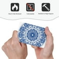 thumbnail image 4 of Balery Blue Watercolor for Duplex Wall Plates Kit, Electrical Outlet Covers, Standard Size 1-Gang 5.0" x3.0", Electric Receptacle Plug Covers-Style V, 4 of 6