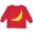 Red, variant on Inktastic Banana Boys or Girls Long Sleeve Toddler T-Shirt