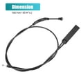 thumbnail image 3 of Unique Bargains 207-880-03-59-64 2078800359 Car Hood Bonnet Release Cable for Mercedes Benz A207 C207 W207 2011-2014, 3 of 6