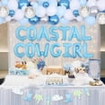 thumbnail image 3 of Coastal Cowgirl Bachelorette Decorations, Western Cowgirl Balloons Garland Kit with Coastal Cowgirl Balloon Banner, Foil Fringe for Last Toast On The Coast Bach Party Supplies, 3 of 6