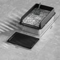 thumbnail image 2 of Garland 6" Deep Large Metal Cat Litter Box, Cat Box, Kitty Litter Box Non-Stick Stainless Steel Litter Box with Sifter Scoop & Double Layer Mat, Effortless Cleaning & Maintenance, 2 of 6