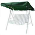 Flexzion Swing Canopy Cover (Green) 77"x43" Deluxe Polyester Top