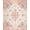 Pink, variant on ODIKA Pink Vintage Tapete Scrollwork Border Motifs Textured for Dorm Room, Small Living Apartment, Stain Resistant Low Profile