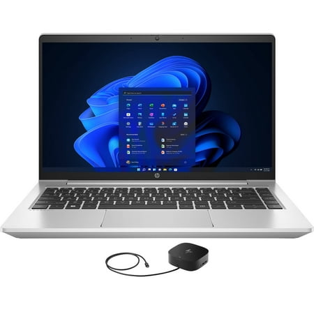 HP ProBook 440 G9 Home/Business Laptop (Intel i7-1255U 10-Core, 14.0in 60Hz Full HD (1920x1080), Intel Iris Xe, 16GB RAM, 512GB PCIe SSD, Win 11 Pro) with G2 Universal Dock