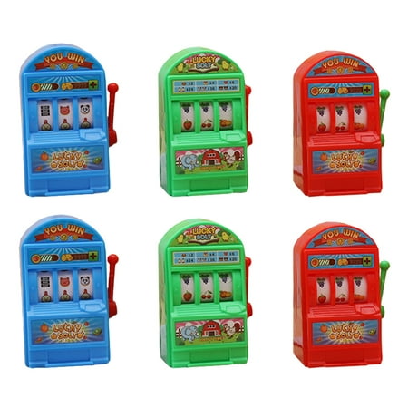 

6Pcs Interesting Kids Toys Interactive Children Toys Funny Lottery Machines Kids Supply (Random Color)