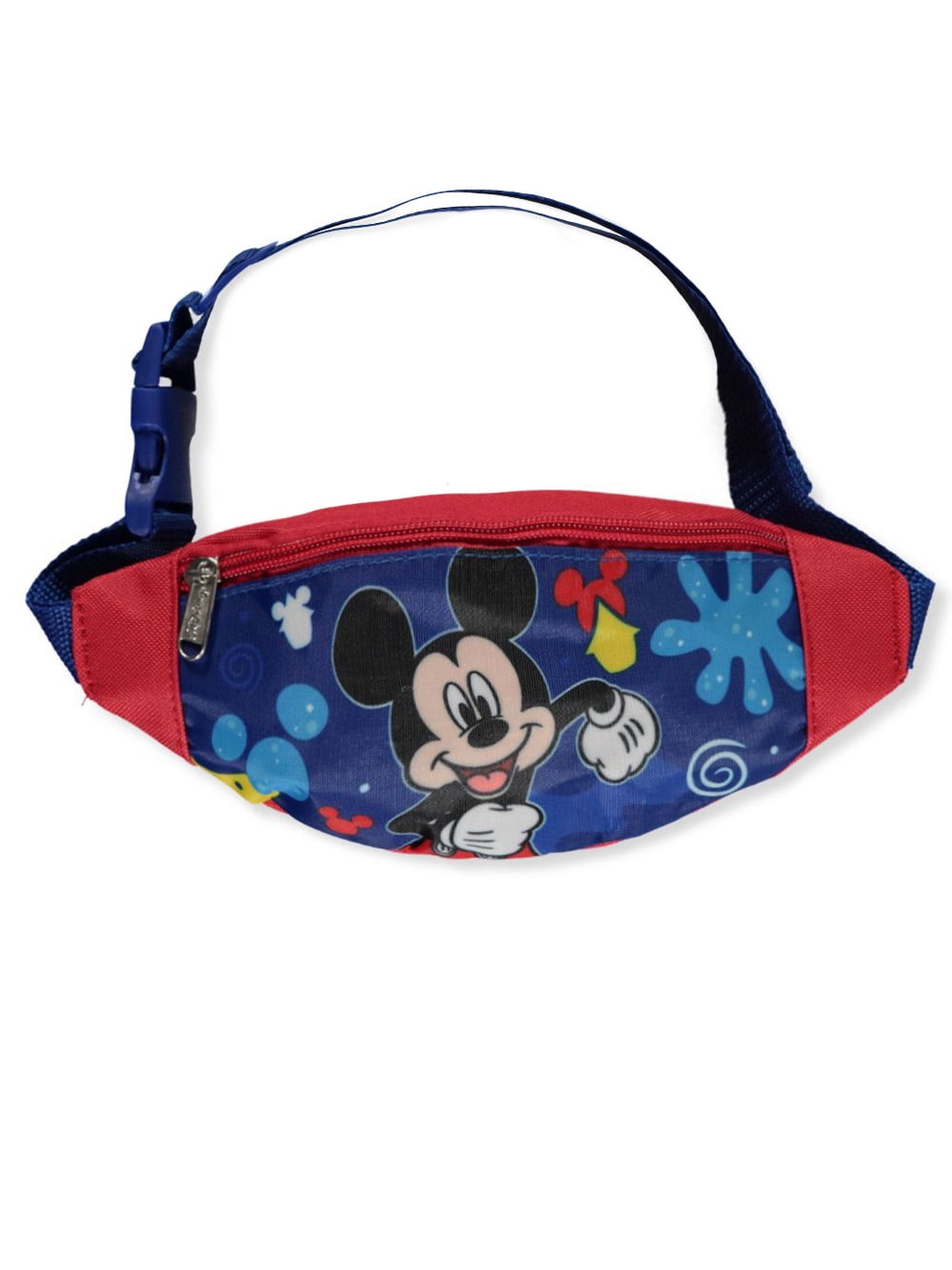 Disney Hip Bag Mickey Mouse Gloves Pouch Bum Waist Bag Belt Black & White