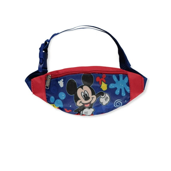 Disney Mickey Mouse Fanny Pack/Belt Bag Travel School Playtime Toddlers Boys